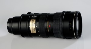 Nikon 70-200mm F2,8 AF-S / Serial nr: 257849 Nikon 70-200mm F2,8 AF-S