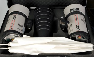 Prolinca 205w studio light set Prolinca 205w studio light set