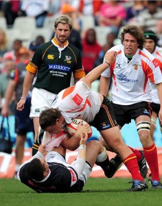 Cheetahs and the Sharks played at the Freestate Stadium in Bloemfontein South Africa on 31 July 2010 (2)